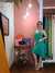Vestido Verde Acetinado, Alças Reguláveis, Modelo Mullet - comprar online