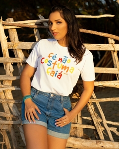 Camiseta - Fé não costuma faiá - comprar online
