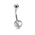 Piercing Umbigo strass