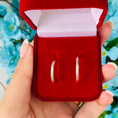 Par de Aliança Fina 925