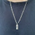 Corrente Placa Cruz 925