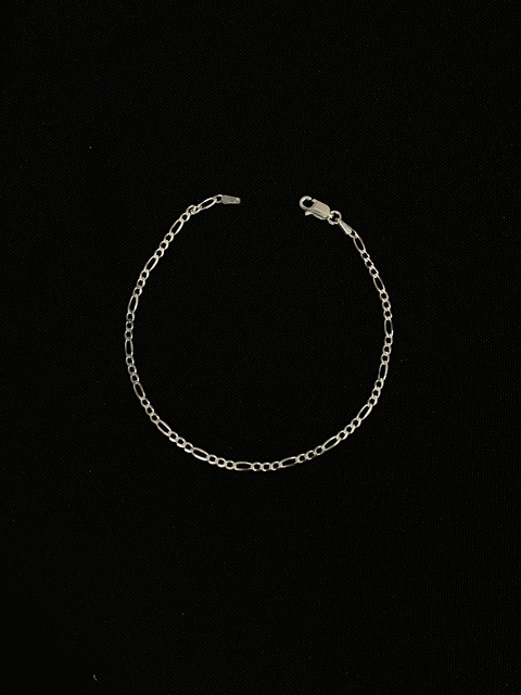 Pulseira Masculina Figaro 925