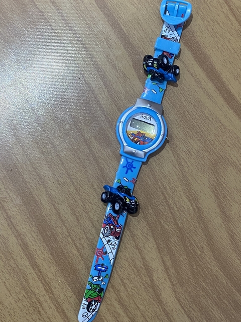 Relógio Infantil Carro