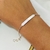 Pulseira Placa Gravação Prata 925 - comprar online