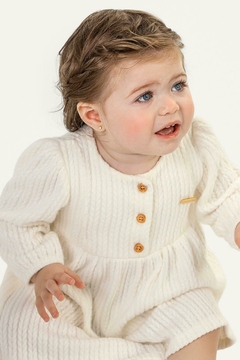 Imagem do VESTIDO MALHA LA TRABALHADA OFF