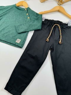 CONJ. SUETER BOTOES SARJA - comprar online