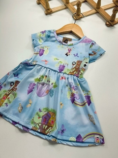 VESTIDO MOCHILINHA BORBOLETA - Mini Look