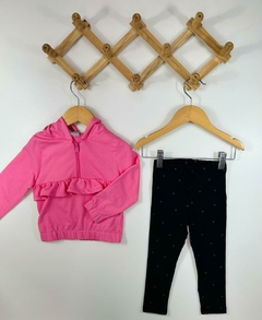 CONJ. PINK LEGGING CORAÇÃO - comprar online