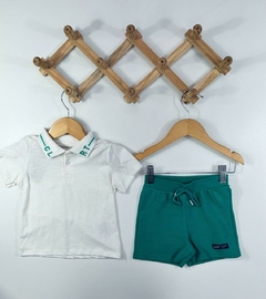 CONJ. CAMISA POLO VERDE - comprar online