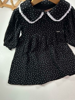 VESTIDO POA COM GOLINHA - Mini Look