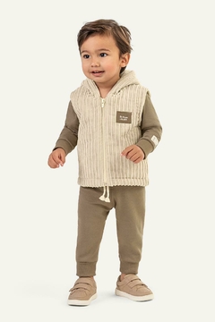 CONJ. COLETE MASCULINO VELUDO - comprar online