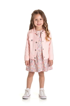 VESTIDO FLORZINHA COM CASACO na internet