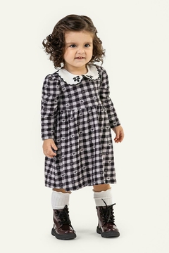 Imagem do VESTIDO GOLA BABADO