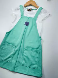 CONJ. SALOPETE VERDE COOL FUN - loja online