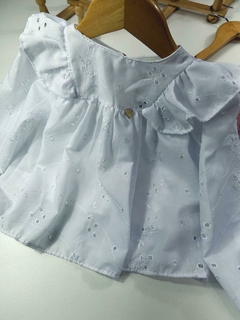 CONJ. BATA TECIDO BORDADO - comprar online