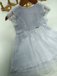 VESTIDO BRANCO GAZE na internet
