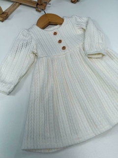 VESTIDO MALHA LA TRABALHADA OFF - loja online