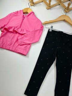 CONJ. PINK LEGGING CORAÇÃO - loja online