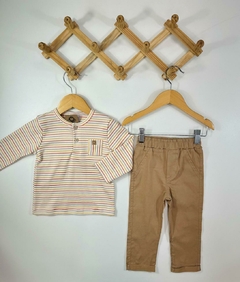 CONJ. SARJA SUETER LISTRADO - comprar online