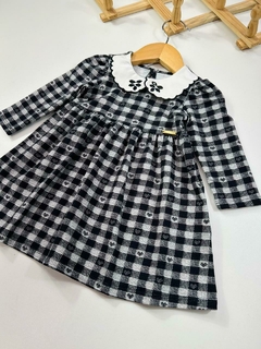 VESTIDO GOLA BABADO - loja online