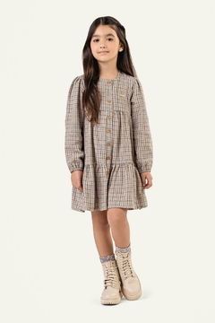 VESTIDO INVERNO XADREZ - comprar online