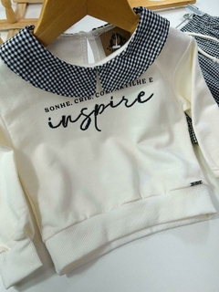 CONJ. GOLINHA E SAIA INSPIRE - Mini Look