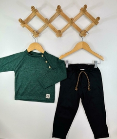 CONJ. SUETER BOTOES SARJA - comprar online