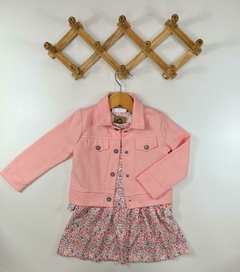 VESTIDO FLORZINHA COM CASACO - comprar online