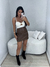 Saia Courino Importada Preta | Marrom | Nude na internet