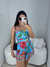 Conjunto de Short Estampado na internet