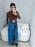 Saia Jeans Midi