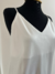 Camisola Longa Cetim Branca - Cafofo Wear