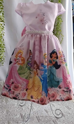 Vestido princesa 6 anos