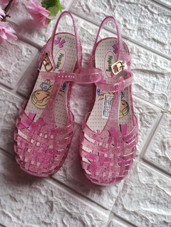 Sandália Aranha Infantil Glitter Pink Pingo Doce - Ateliê Danyela