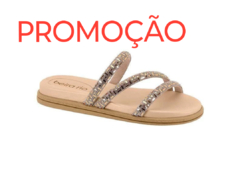 Sandália Beira cristal Dourado papete - comprar online