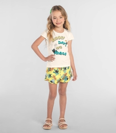 CONJUNTO BLUSA COM SHORTS ROVITEX KIDS 3128362