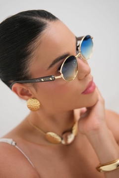 ÓCULOS DE SOL MIAMI DOURADO - Use AO - Óculos de sol Ana Oliver