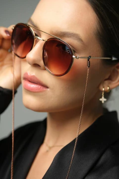 ÓCULOS DE SOL ÁUSTRIA DOURADO