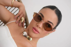 ÓCULOS DE SOL MIAMI DOURADO - loja online