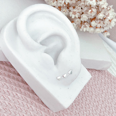 Ear Cuff Corações - comprar online