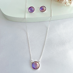 Conjunto Escama Roxa