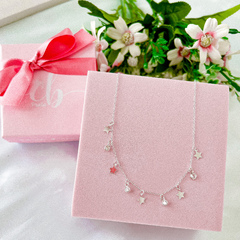 Choker Estrelinhas + Pingo de Luz