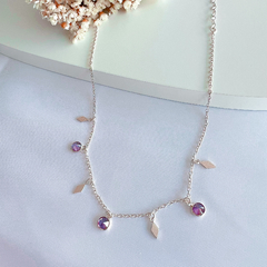 Choker Roxinha Losango
