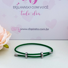 Imagem do Pulseira corda Aço inoxidável