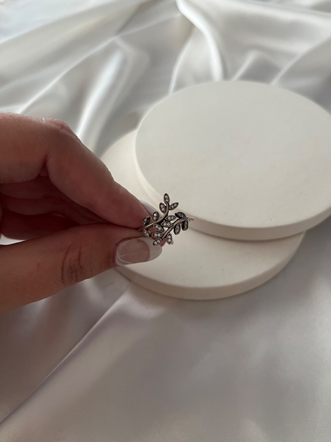 ANILLO HOJAS ESTILO PANDORA