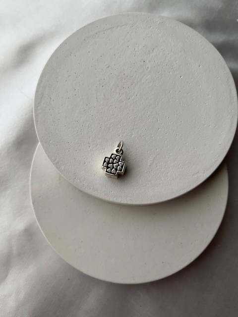 DIJE CRUZ INFLADA CORAZON