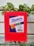 CUADERNO RIVADAVIA FORRADO x98hj ROJO RAYADO - comprar online