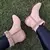 Bota Feminina Firezzi Rasteira C/Brilho Rosa - 2413301 - loja online