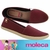 Sapatilha tipo alpargata 5287.210 - moleca - vinho - comprar online