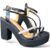 Sandália Feminina Ana Bella Plataforma Firezzi Preto - comprar online